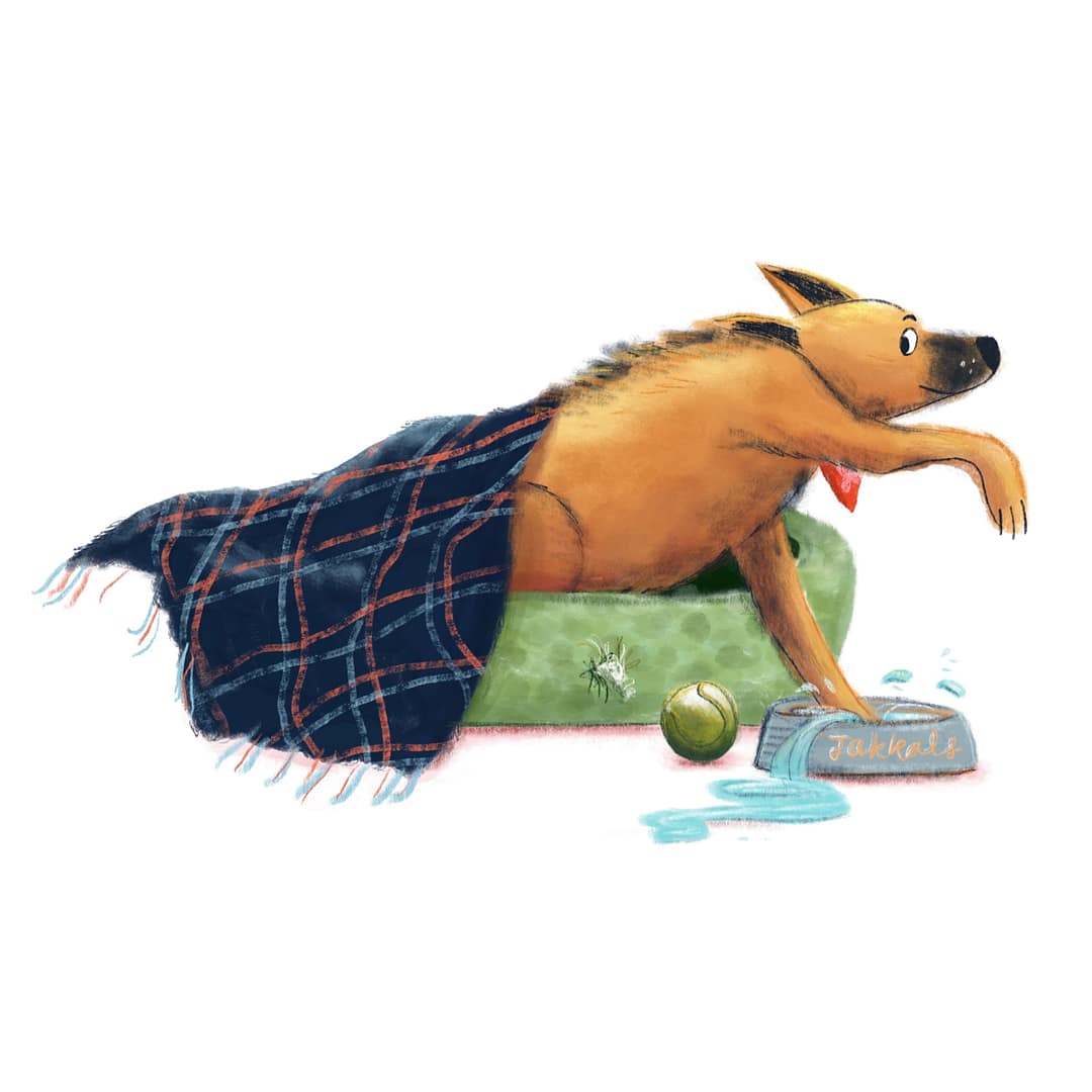 The Dog with the Broken Wag illustrated by Emily House