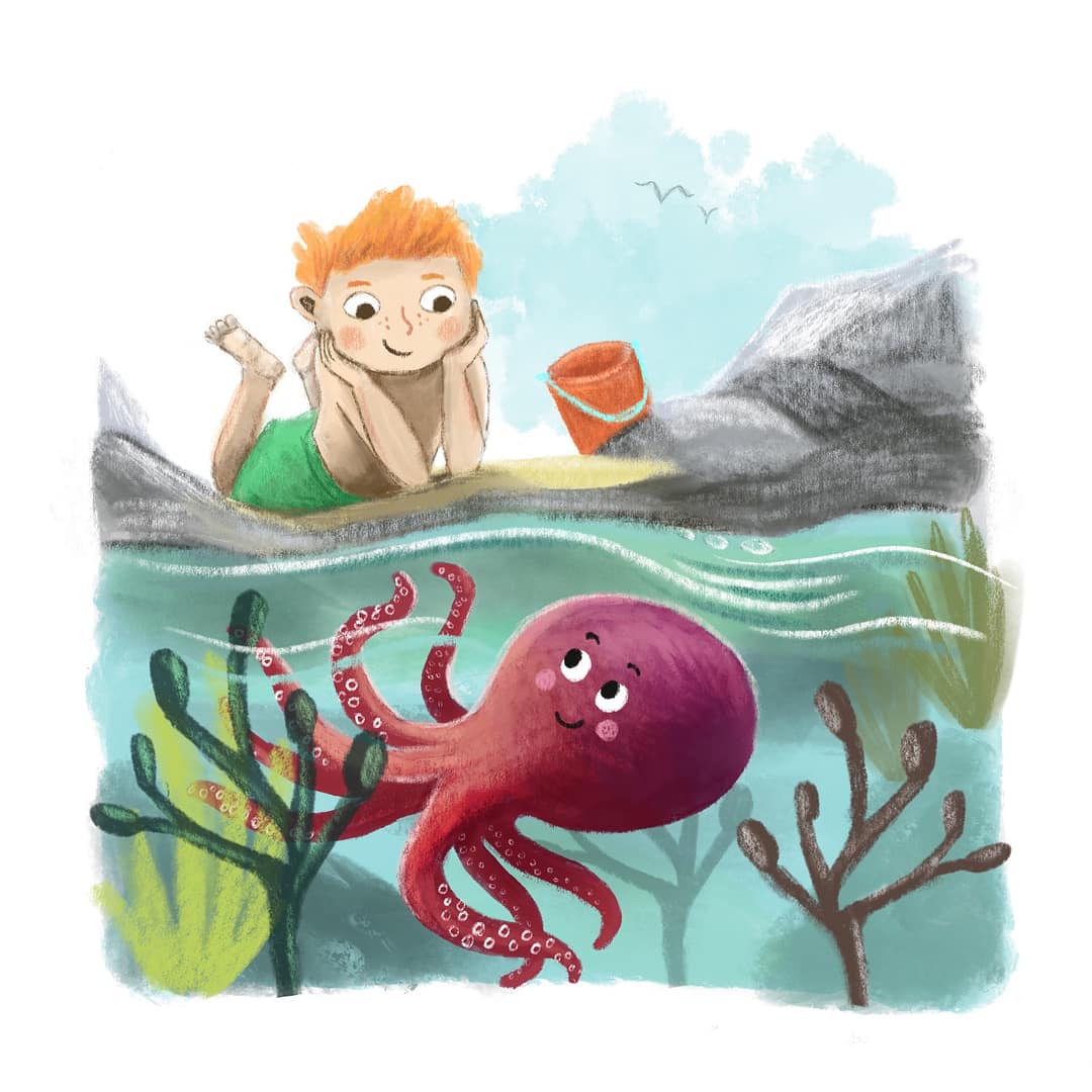 Rock pool by Emily House