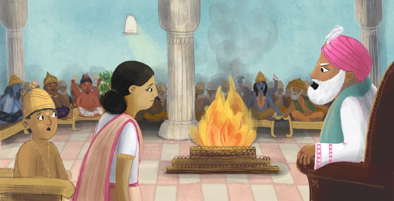 Shiva and his mighty dance illustrated by Emily House