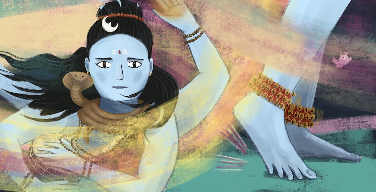 Shiva and his mighty dance illustrated by Emily House