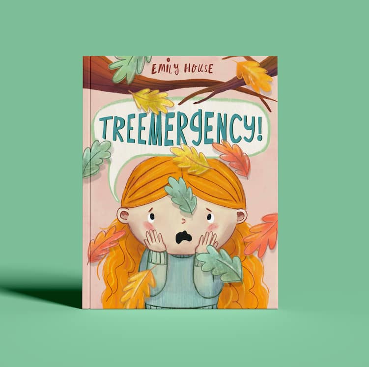 Treemergency! a children's picture book written and illustrated by author and illustrator Emily House