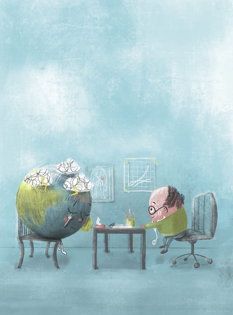 Earth Takes a Break by Emily House