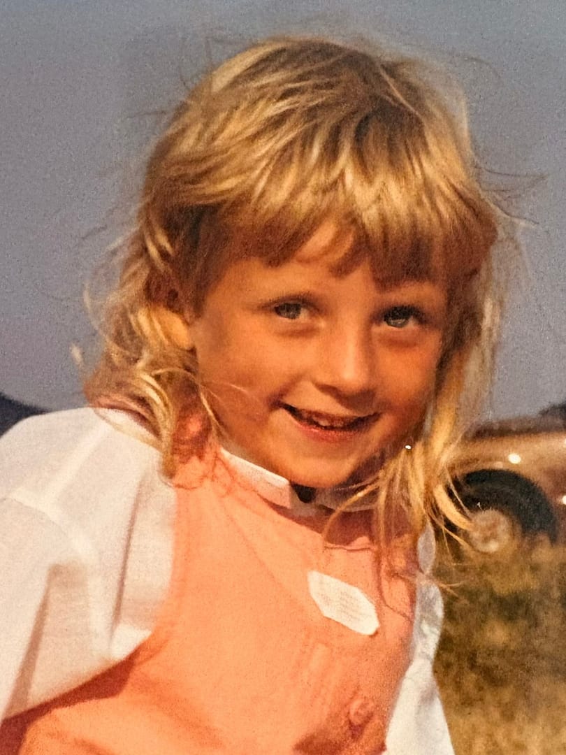 Picture Book Author and Illustrator, Emily House, as a child