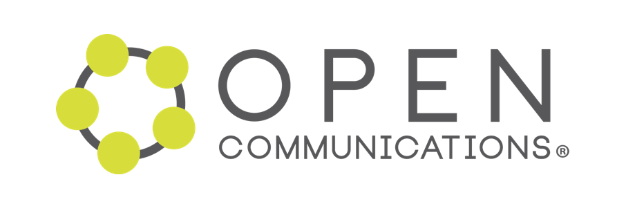 Open Communications Logo by Emily House